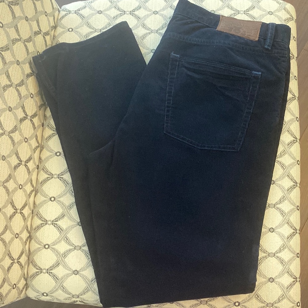 Polo Ralph Lauren corduroy navy blue pants size 40x32